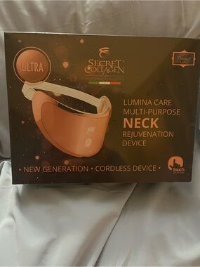 Lumina Care Neck Rejuvenation Device - Rose Gold